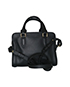 Alexander Mcqueen Mini Padlock Satchel, back view